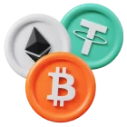 All cryptocurrencies are supported at Jackpot Wheel Online Casino